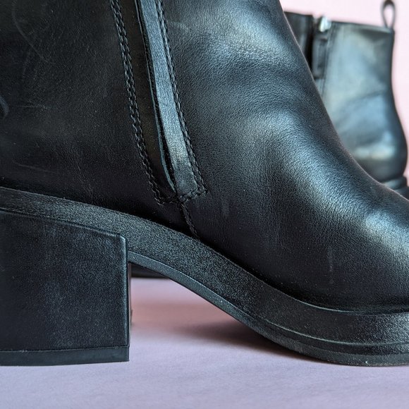 Franco Sarto Dalden Block Heel Ankle Bootie - Picture 7 of 14